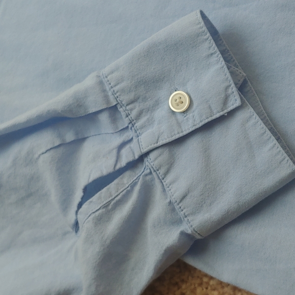 LOFT ruffle button down - Picture 4 of 5